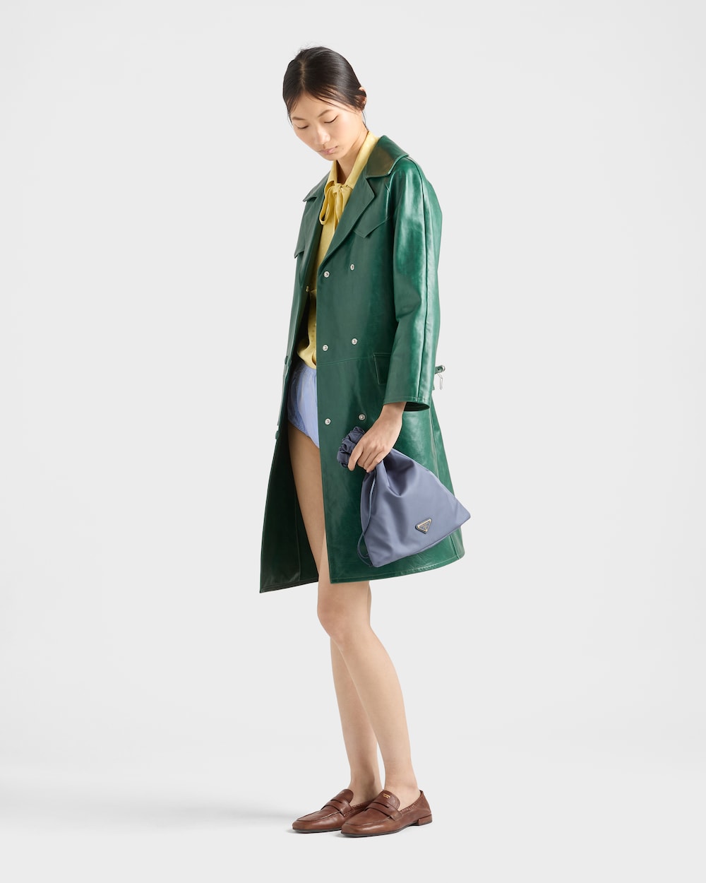 プラダ ウィッシュ Re-Nylon ポーチ
