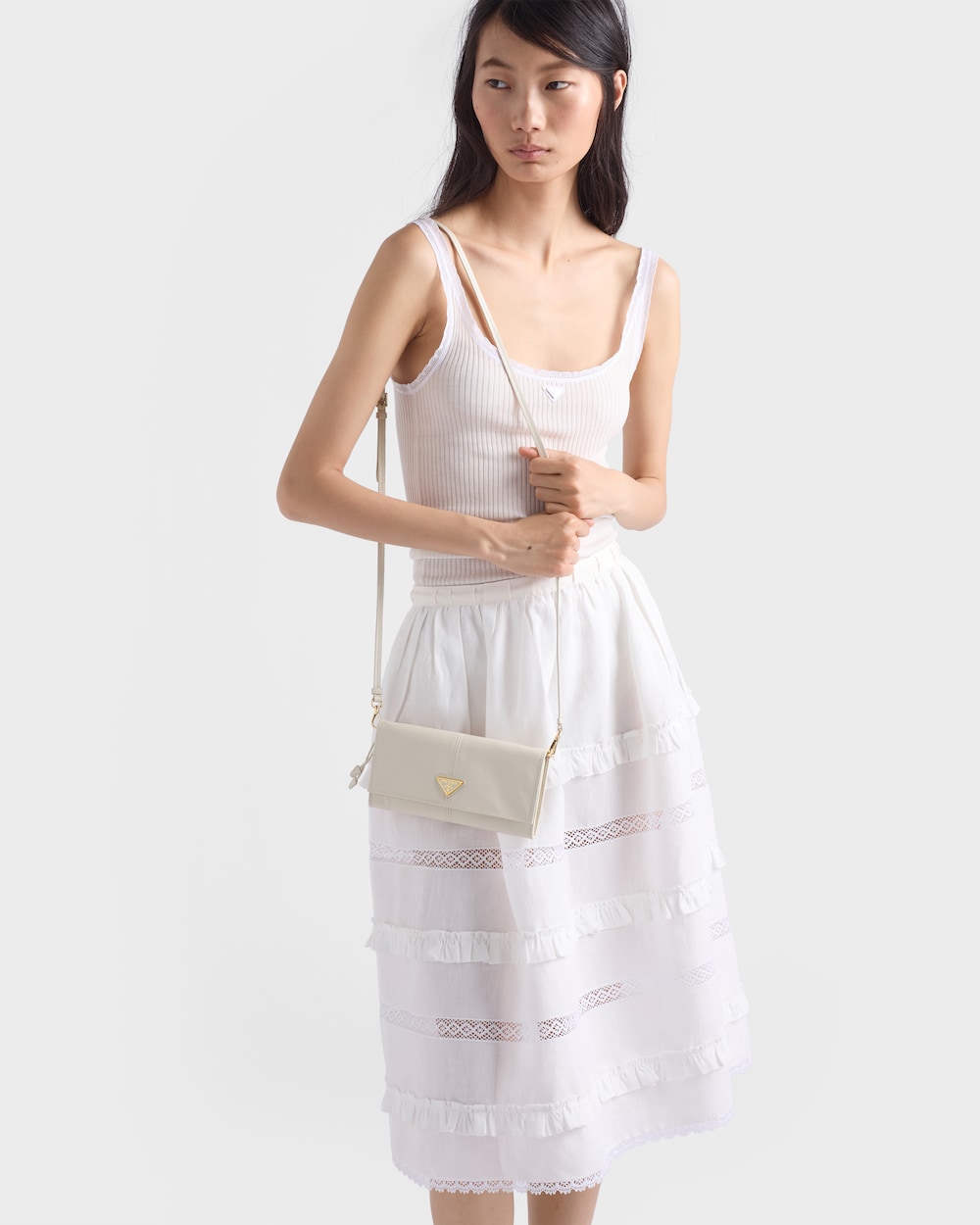 ショルダーストラップ付レザー 財布