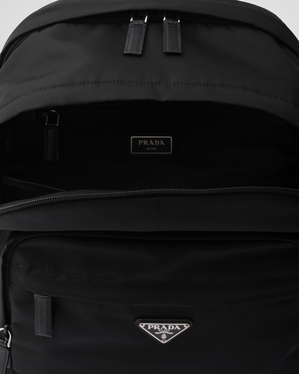 Re-Nylon xサフィアーノレザー バックパック