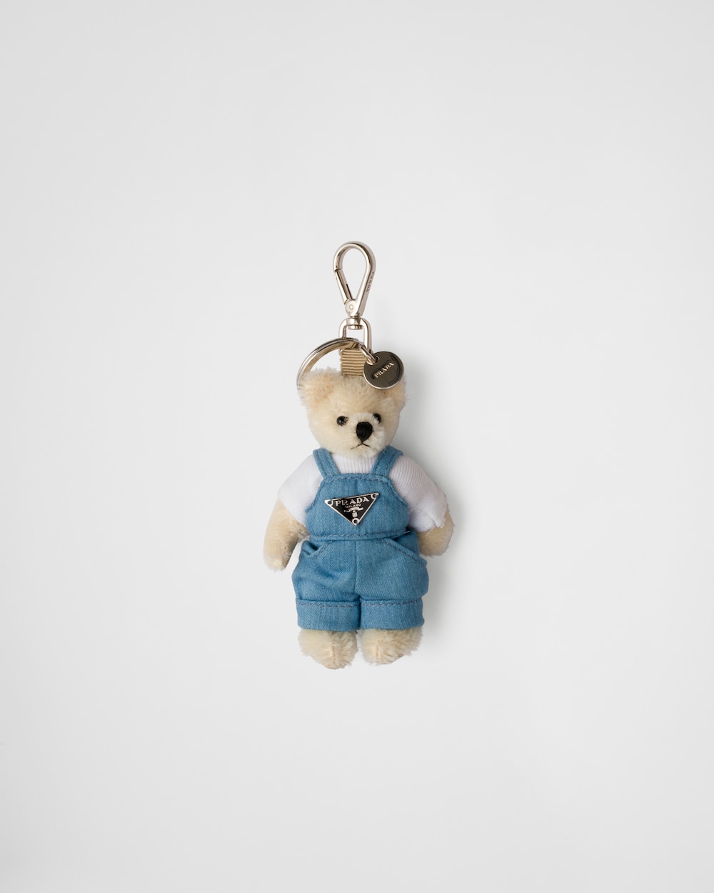 メタルリング付 Teddy キーチェーン チャーム