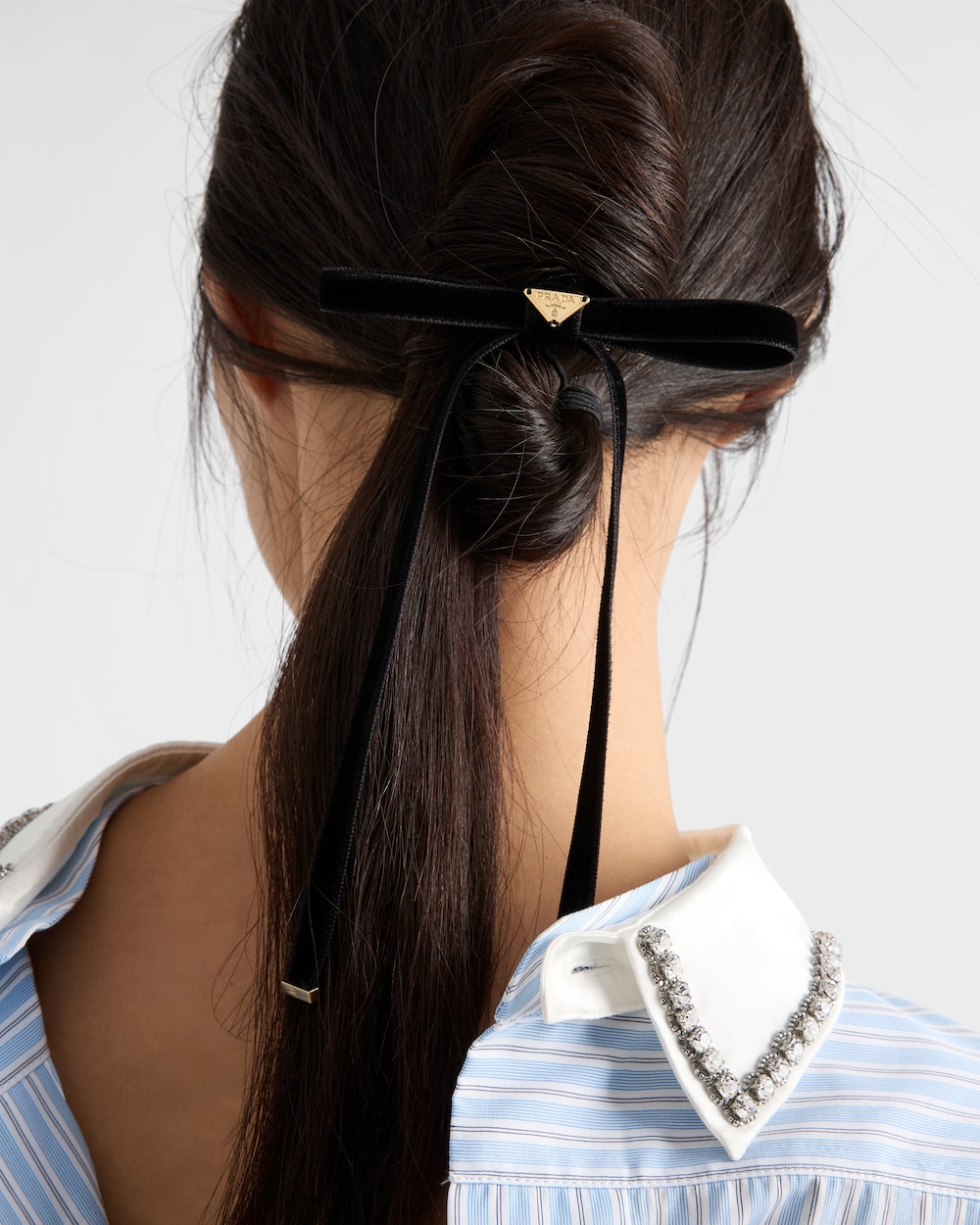 ベルベット ヘアクリップ