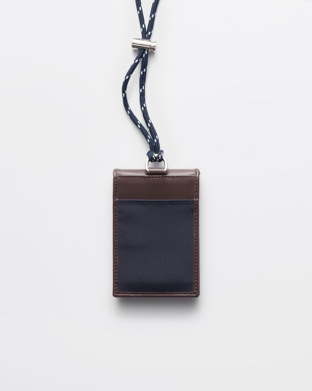 プラダ スピードロック Re-Nylon レザー カードケース ストラップ付