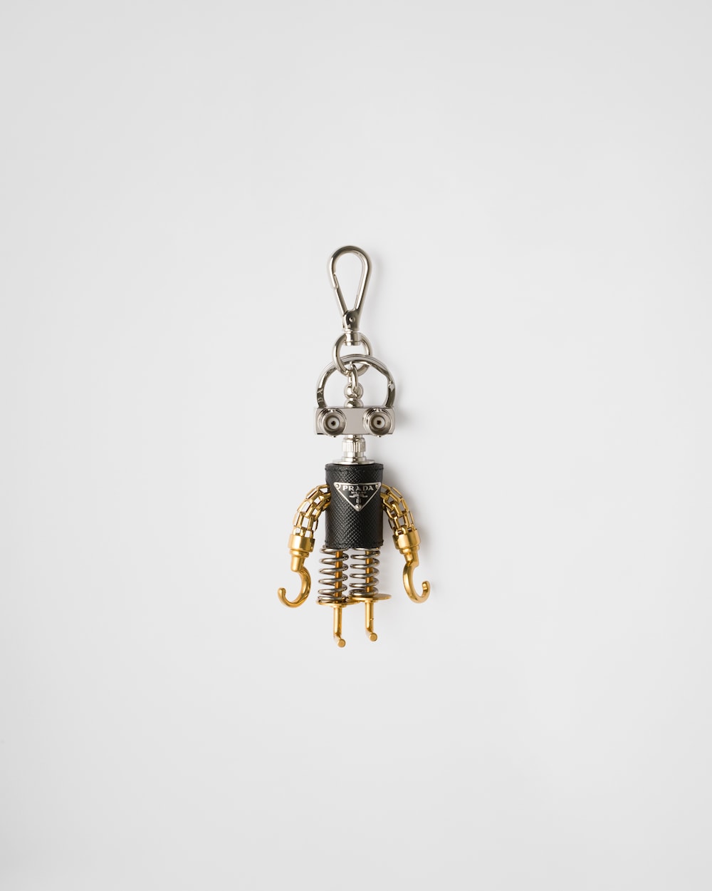 robot サフィアーノレザー キーチェーン チャーム