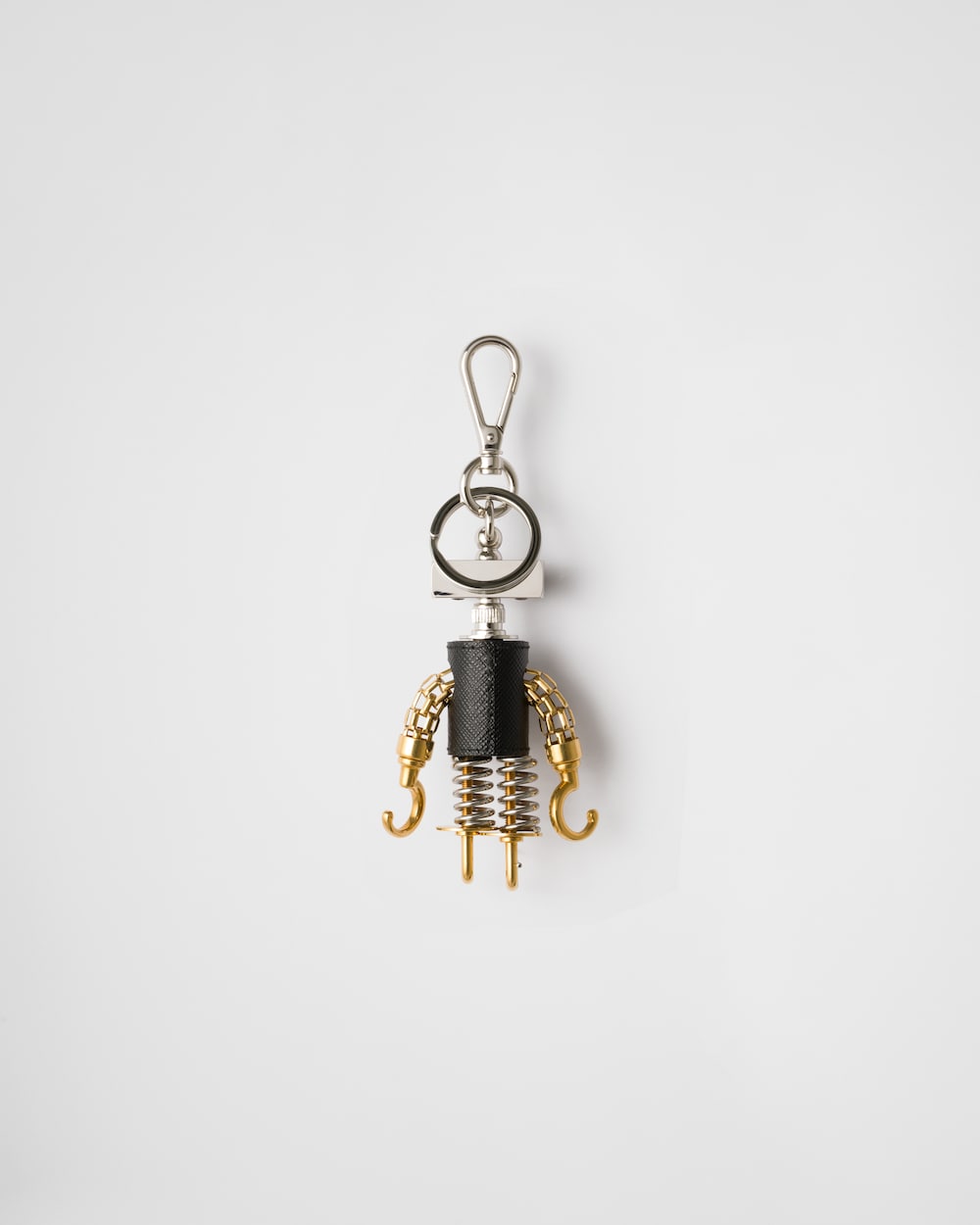 robot サフィアーノレザー キーチェーン チャーム
