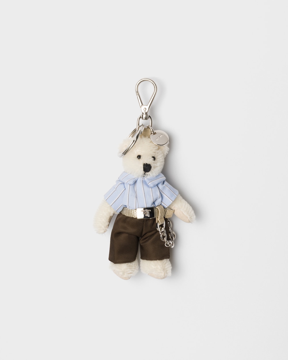 メタルリング付 Teddy キーチェーン チャーム