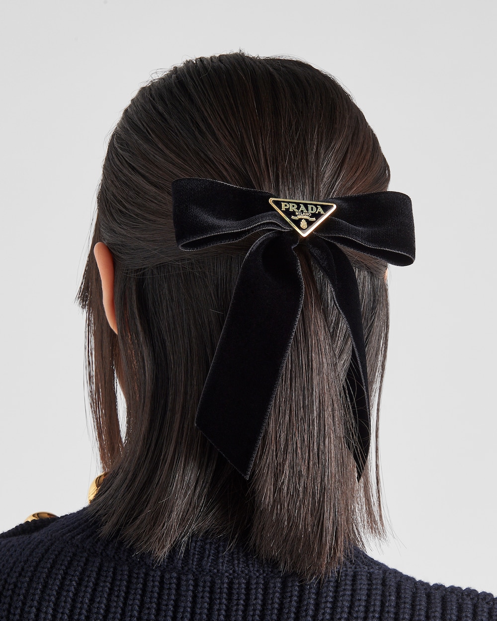 ベルベット ヘアクリップ