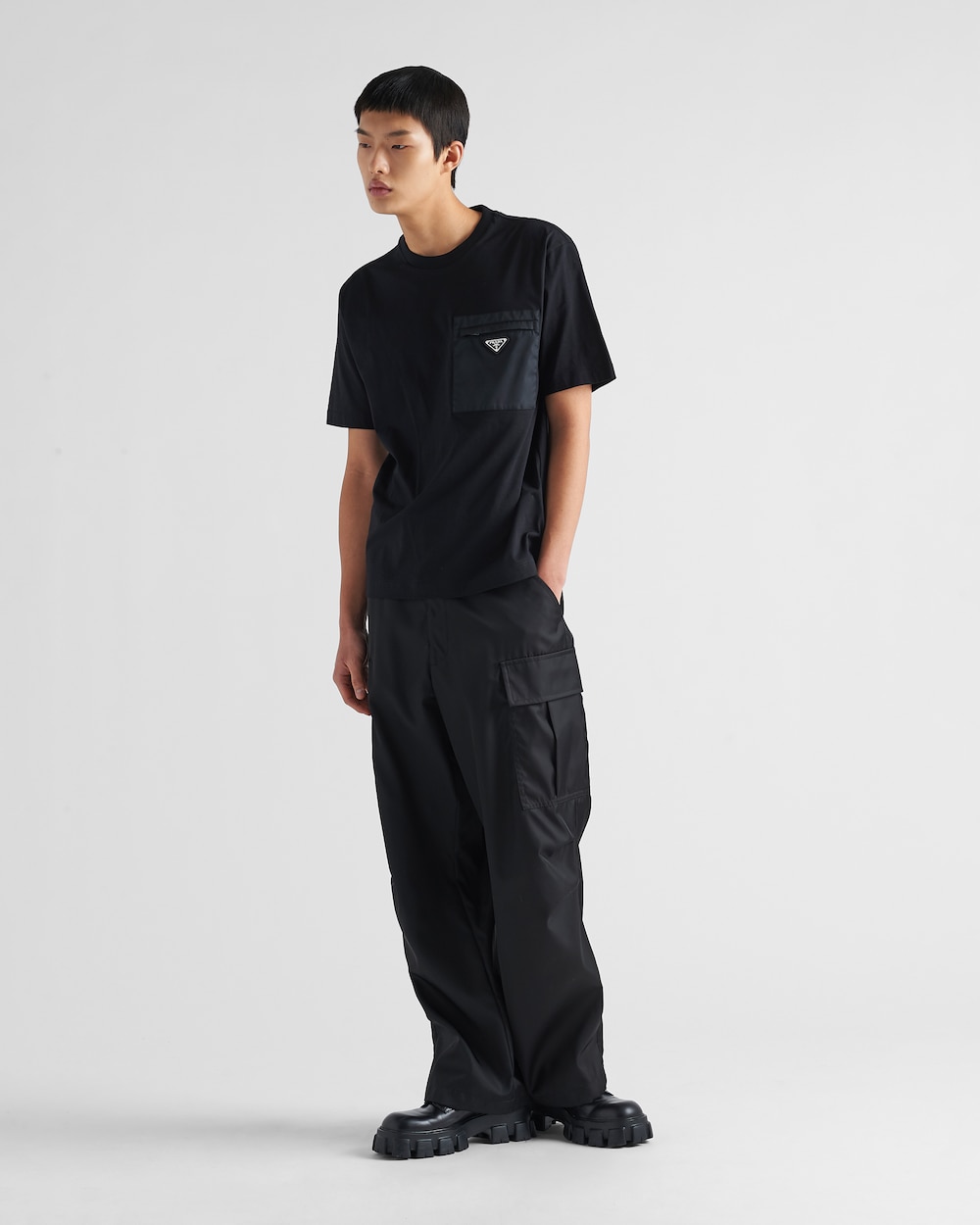 Re-Nylon xジャージー Tシャツ