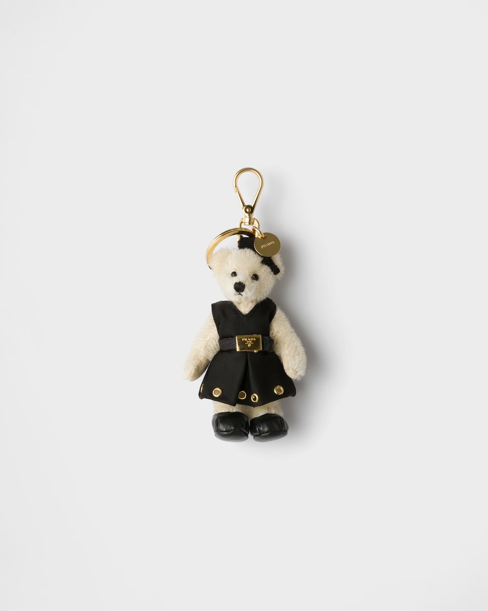 メタルリング付 Teddy キーチェーン チャーム