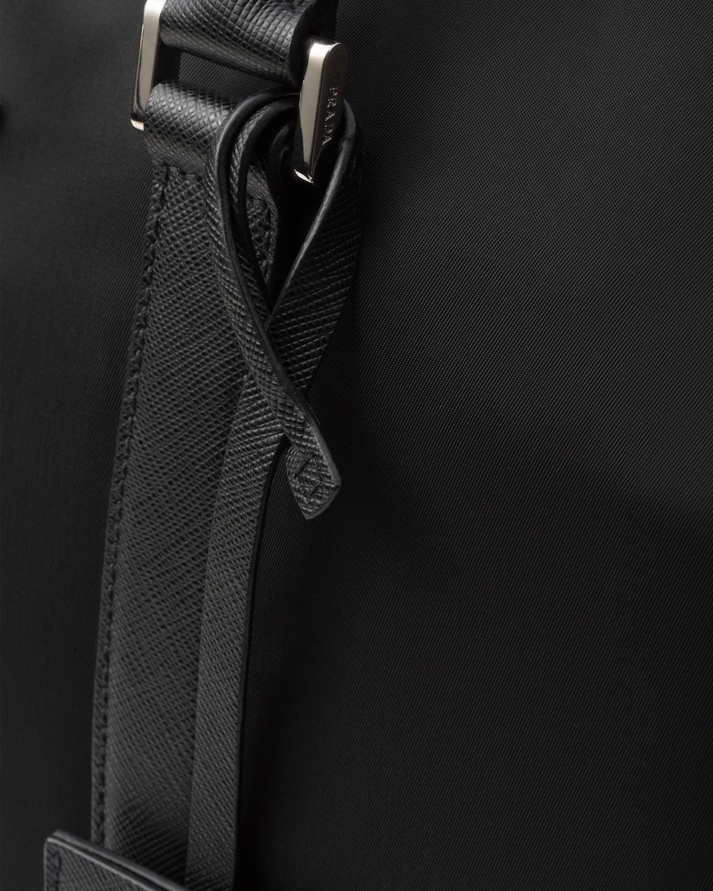 Re-Nylon xサフィアーノレザー ダッフルバッグ