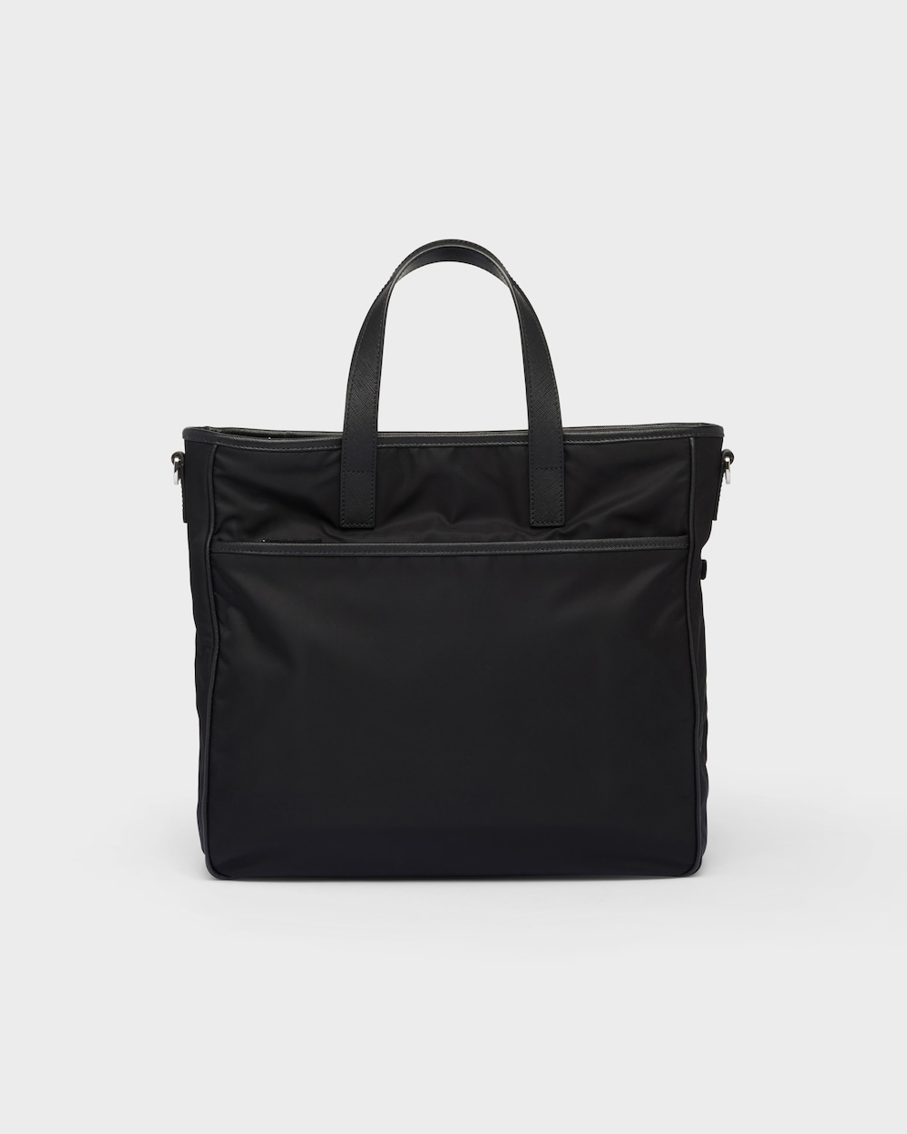 Re-Nylon xサフィアーノレザー トートバッグ