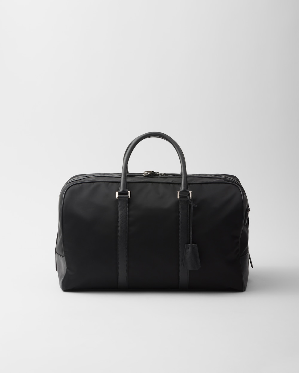Re-Nylon xサフィアーノレザー ダッフルバッグ