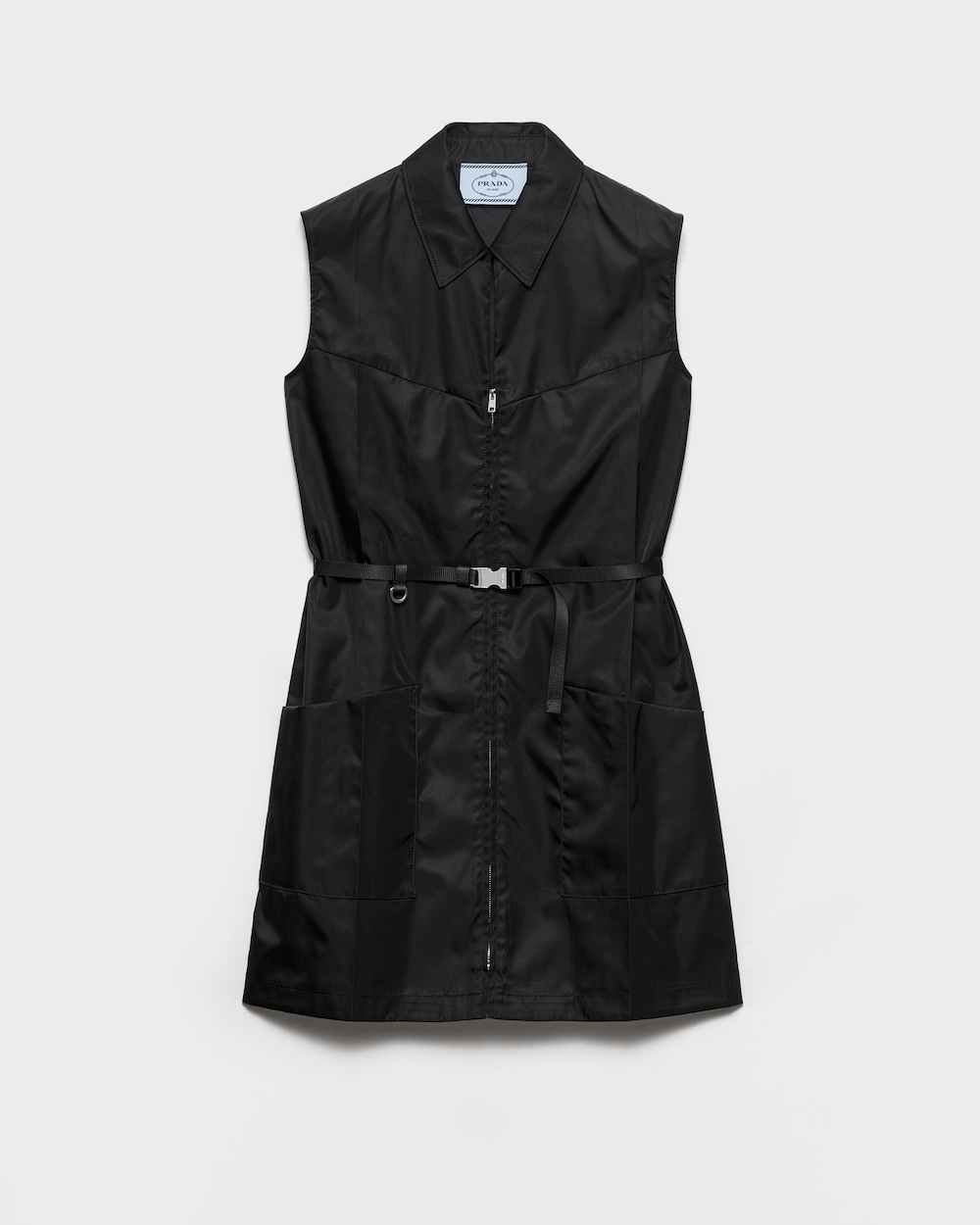 Re-Nylon ミニドレス