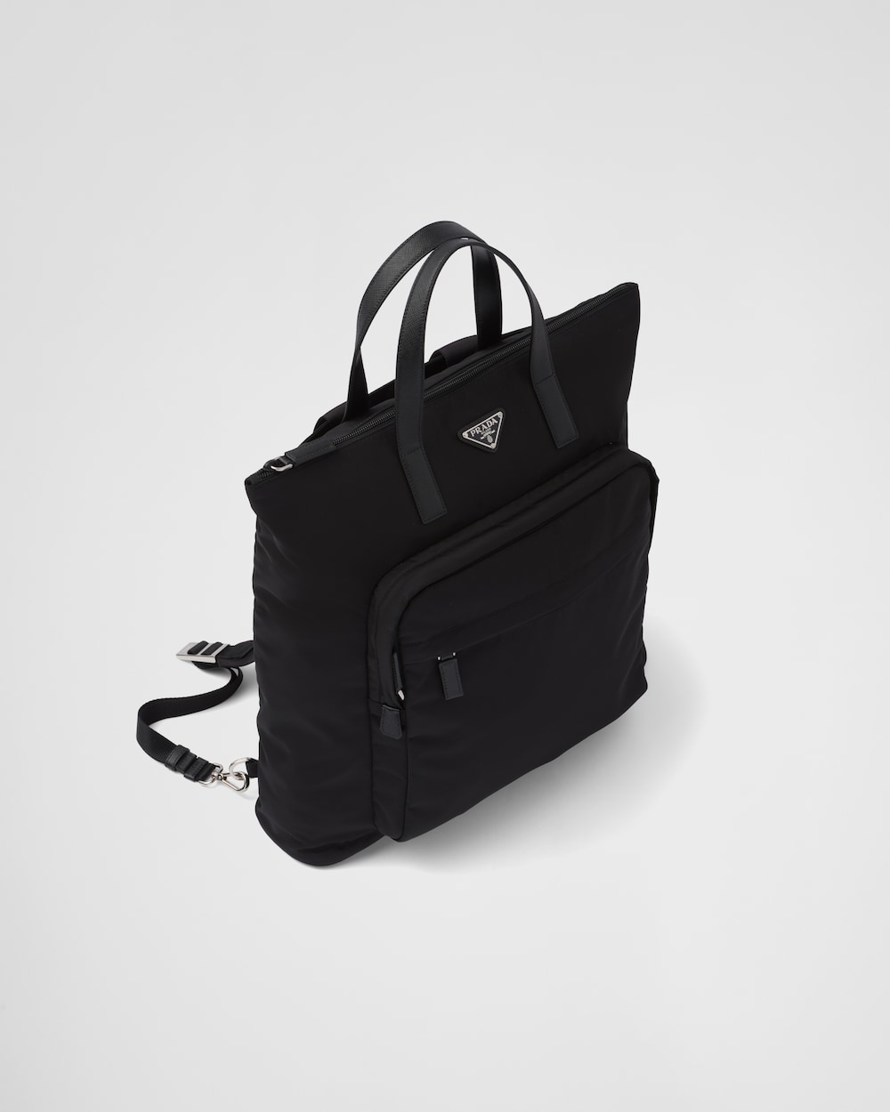 Re-Nylon xサフィアーノレザー トートバッグ