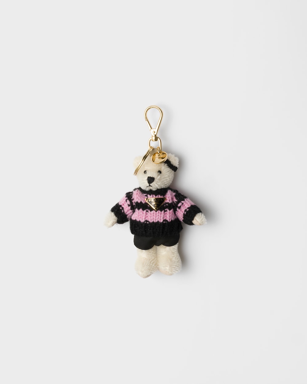 メタルリング付 Teddy キーチェーン チャーム