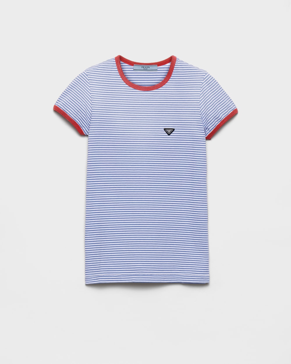 ストライプ ジャージー Tシャツ