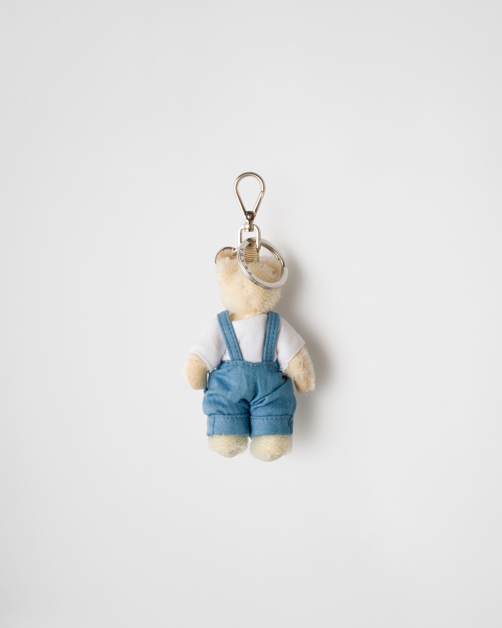 メタルリング付 Teddy キーチェーン チャーム