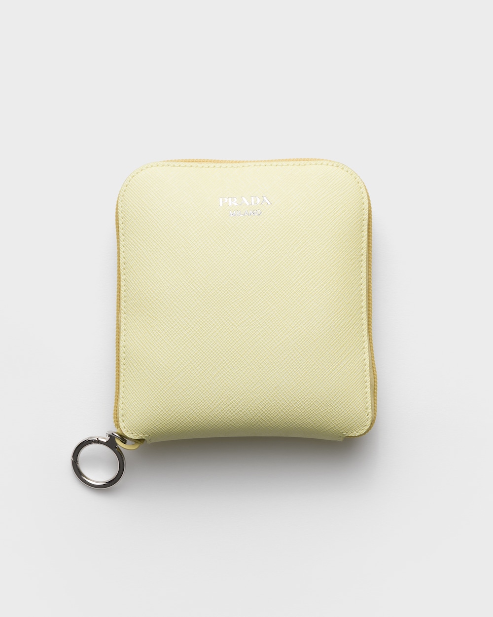 サフィアーノレザー ペンダント付 Re-Nylon トートバッグ