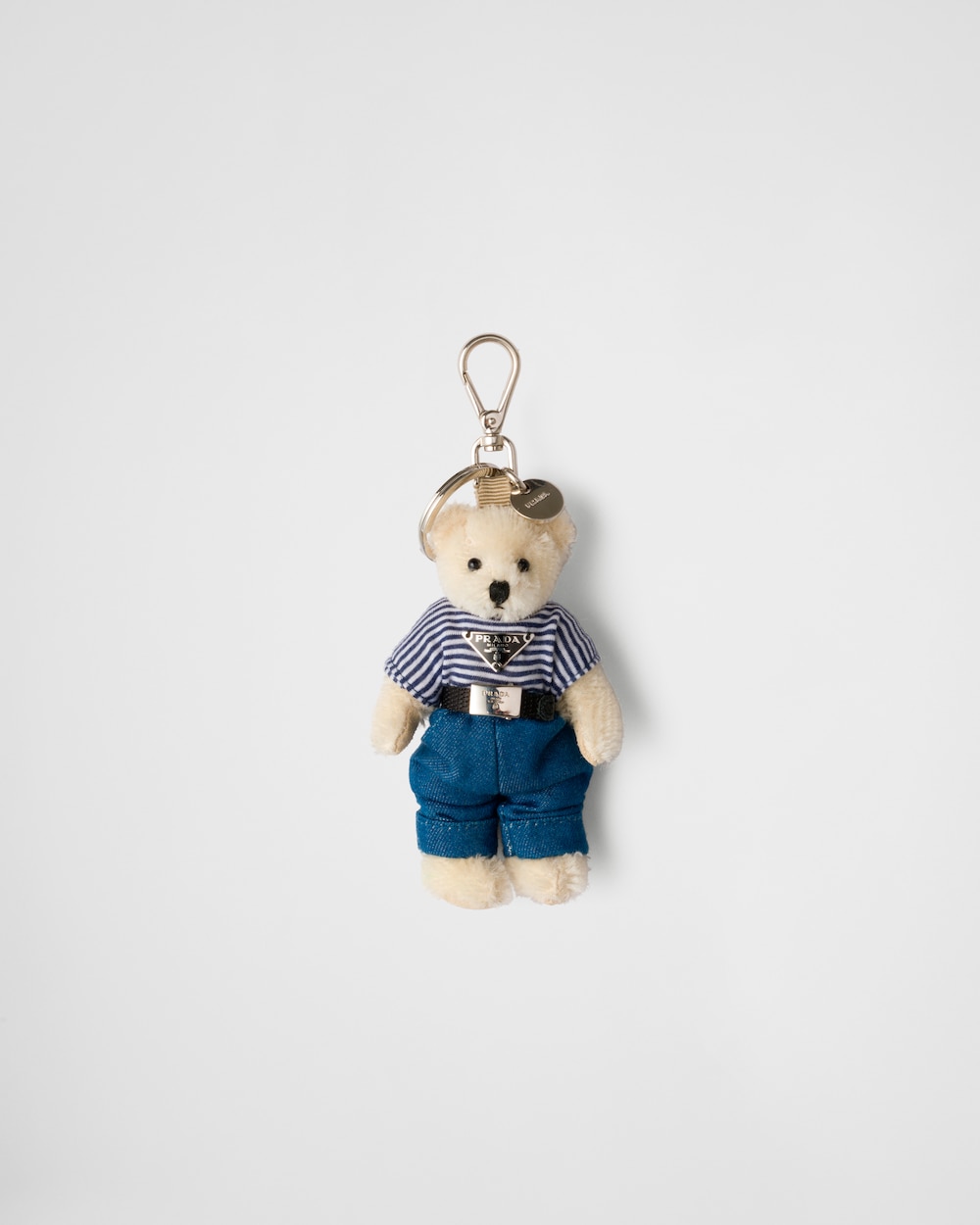 メタルリング付 Teddy キーチェーン チャーム