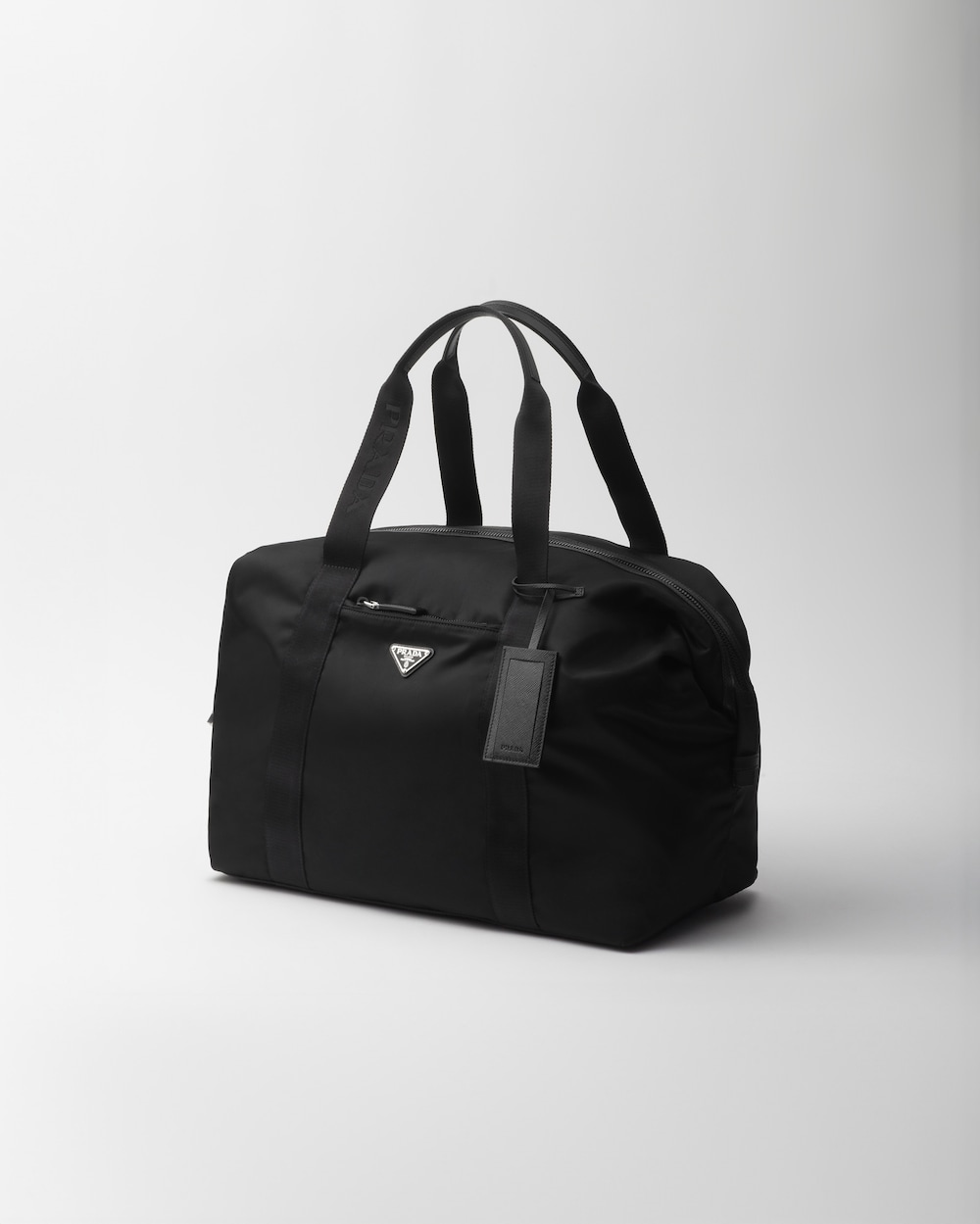 Re-Nylon xサフィアーノレザー ダッフルバッグ