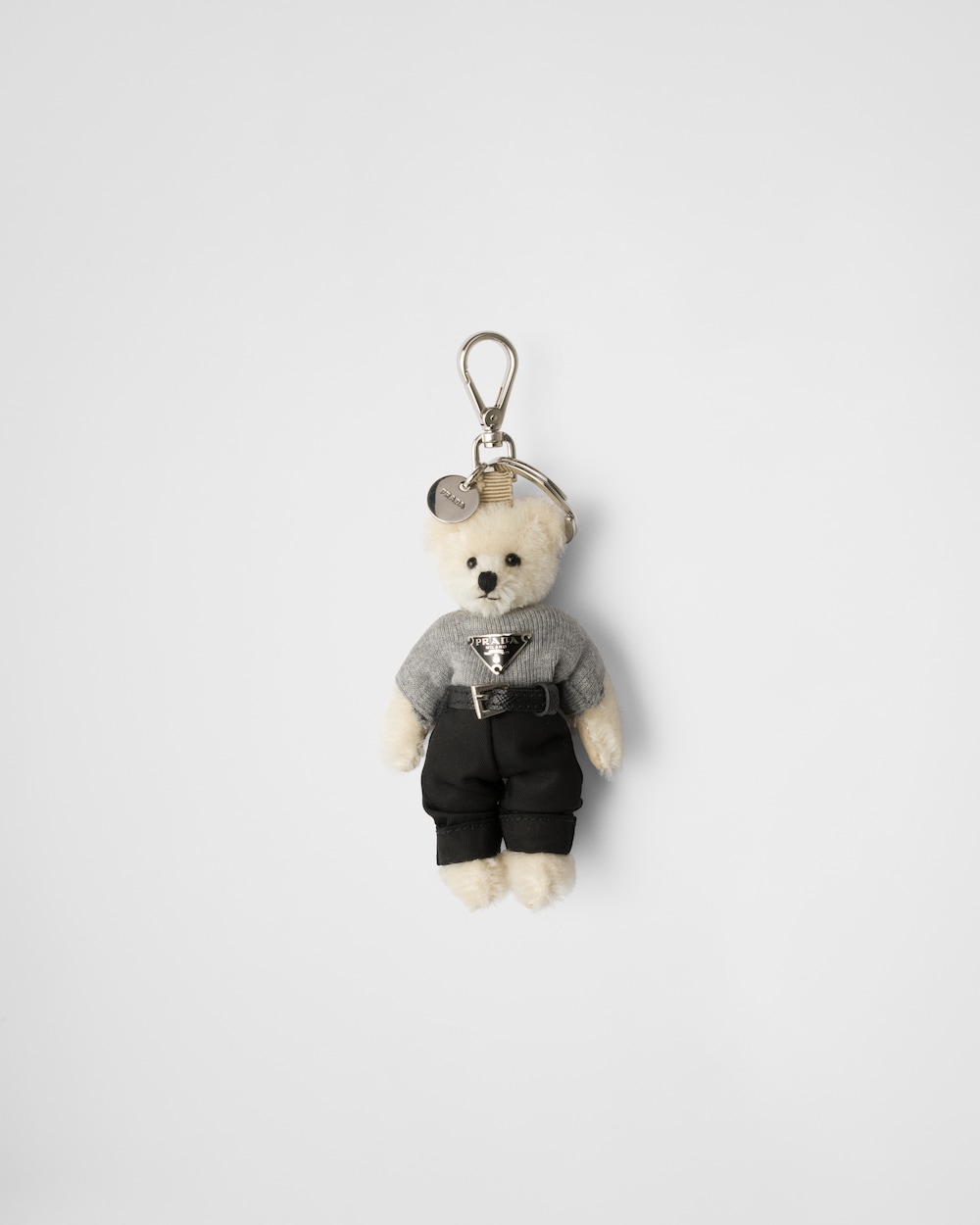 メタルリング付 Teddy キーチェーン チャーム