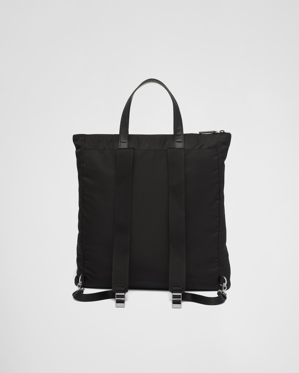 Re-Nylon xサフィアーノレザー トートバッグ