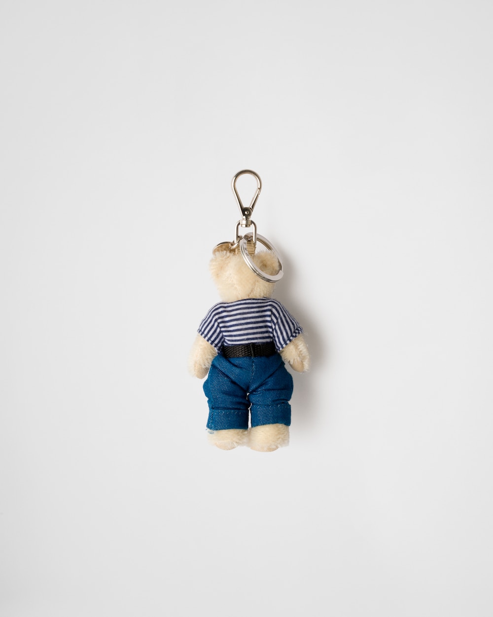 メタルリング付 Teddy キーチェーン チャーム