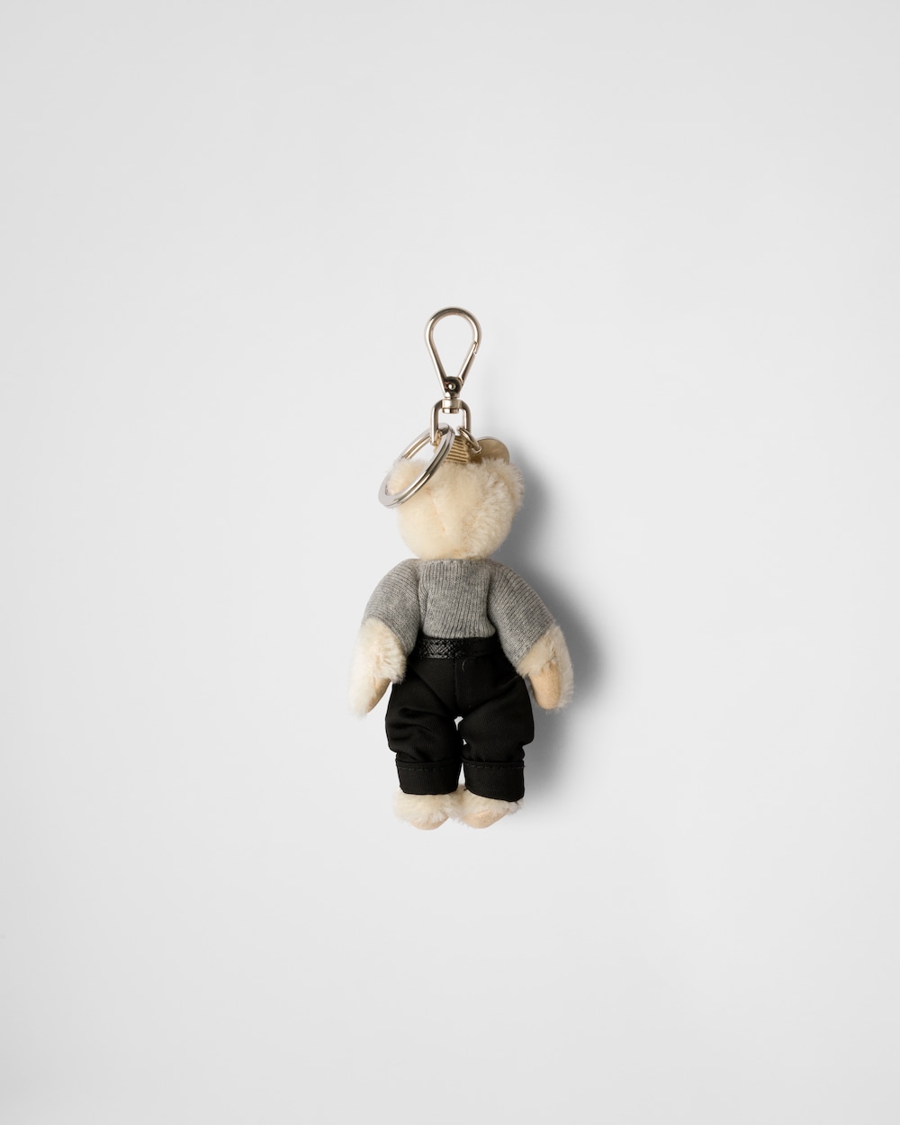 メタルリング付 Teddy キーチェーン チャーム